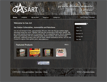 Tablet Screenshot of gasart.com.au